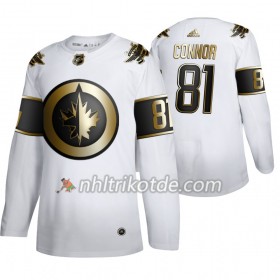 Winnipeg Jets Trikot Kyle Connor 81 Adidas 2019-2020 Golden Edition Weiß Authentic - Herren